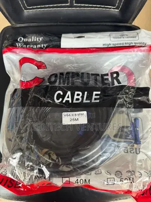 25m VGA Cable (Male-to-Male)