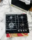 Kenwood 60cm 4 Gas Hob (Black) Tempered Glass - 1