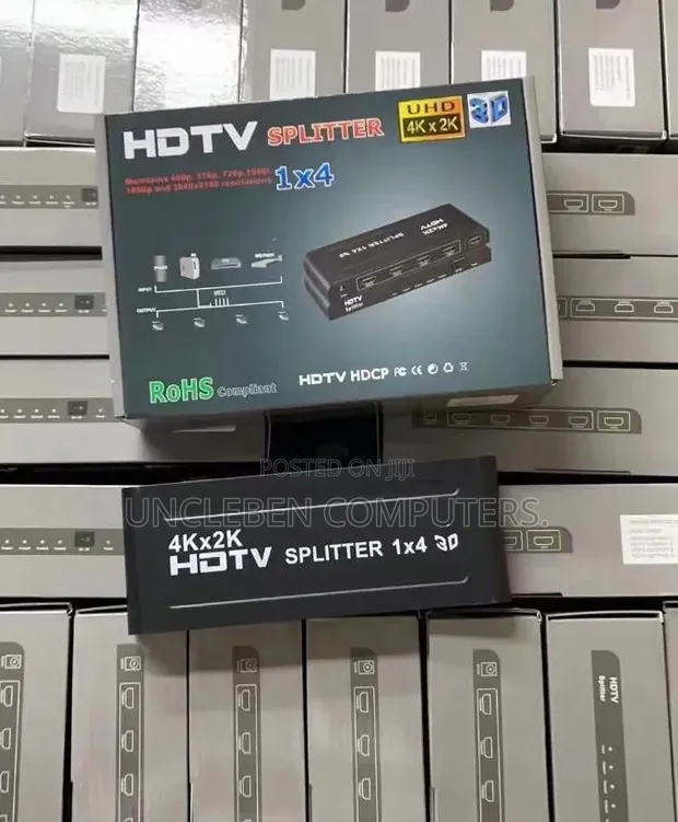 4-in-1 HDMI Splitter 4K - 1