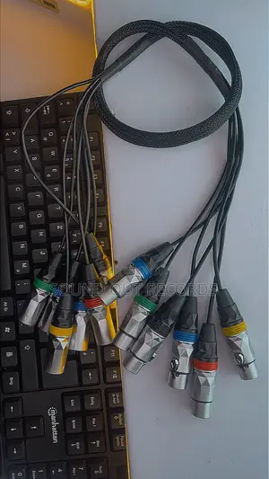 1.5m 4-in-1 6.5mm Jack to Jack Snake Cable