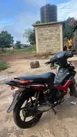 TVS 2024 Black Motorcycle - 3