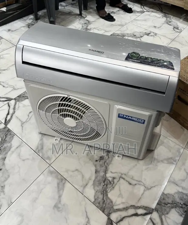 Durable Nasco 1.5hp Air Conditioner (Silver) - 1