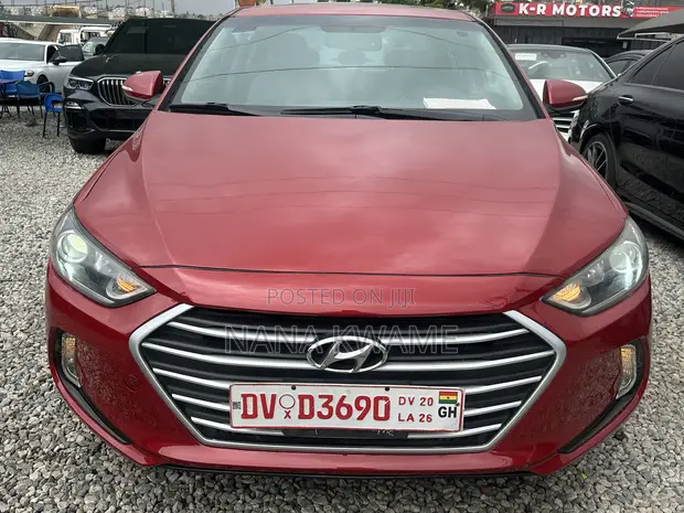 Hyundai Elantra Limited 2018 Red - 1