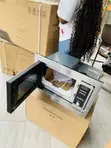 Kenwood 60cm Built-In Microwave - Silver - 1