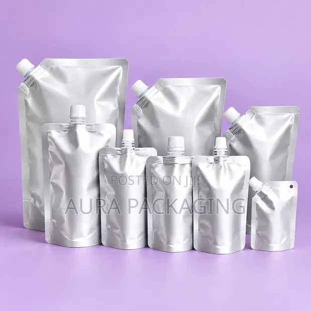 Aluminium Drink Pouches - 250ml & 500ml - 1