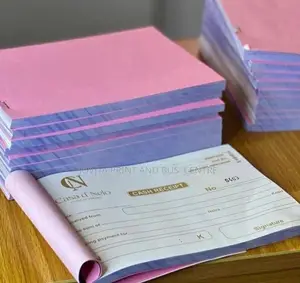Receipt and Invoice Books Printing