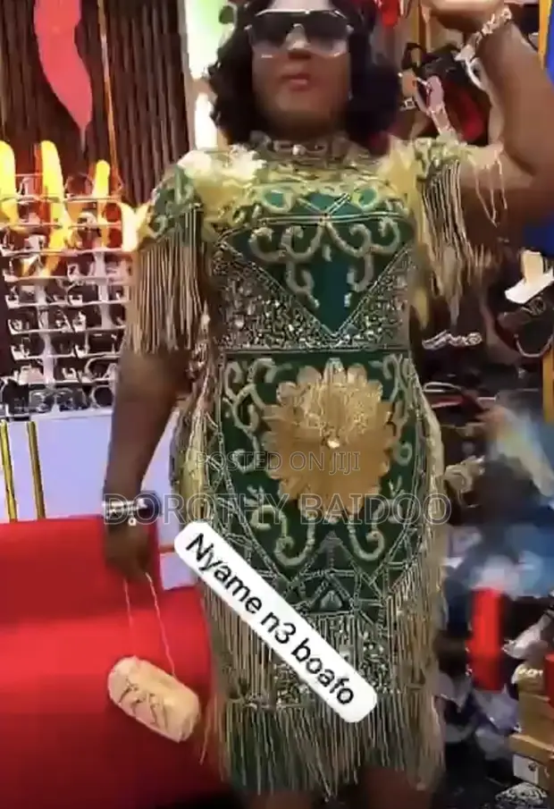 Sweaty Beaded Dress for Women - 1