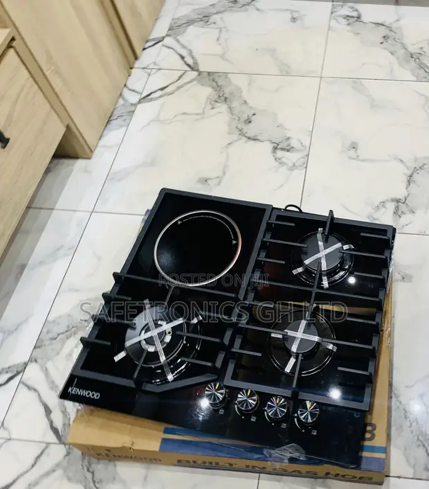 New Kenwood 60cm 3+1 Hob Inbuilt Black - 1