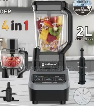 Hoffman HM-2089 Professional 4-in-1 Commercial Blender