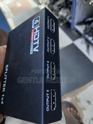 4-Way HDMI Splitter - Brand New