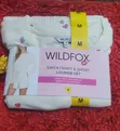 Wildfox Oatmeal Hearts Sweatshirt & Short Lounge Set - Medium - 5