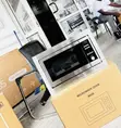 Kenwood 60cm Built-In Tempered Glass Microwave - 2