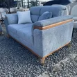 Modern Luxury 3-Seater Sofa & 2 Accent Chairs Set - 3
