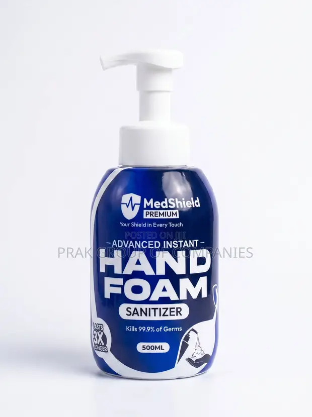 MedShield Advanced Instant Hand Foam Sanitizer - 500ml - 1