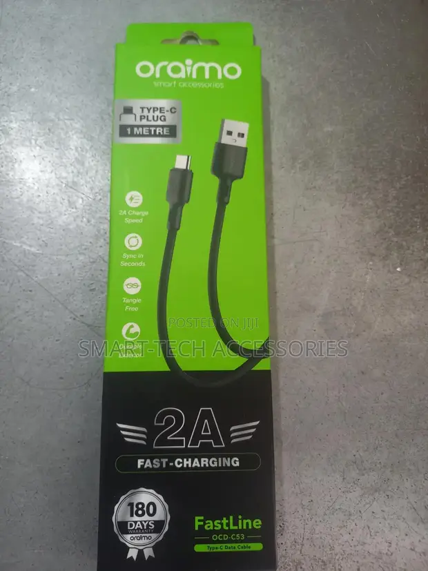 Oraimo Type-C to USB Cable - 1