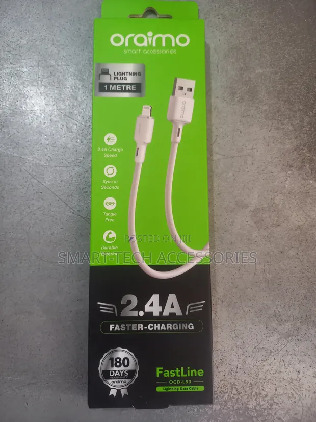 Oraimo Fast Type-C to USB Cable - 1