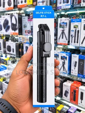 R7-L Selfie Stick Tripod with LED Light
