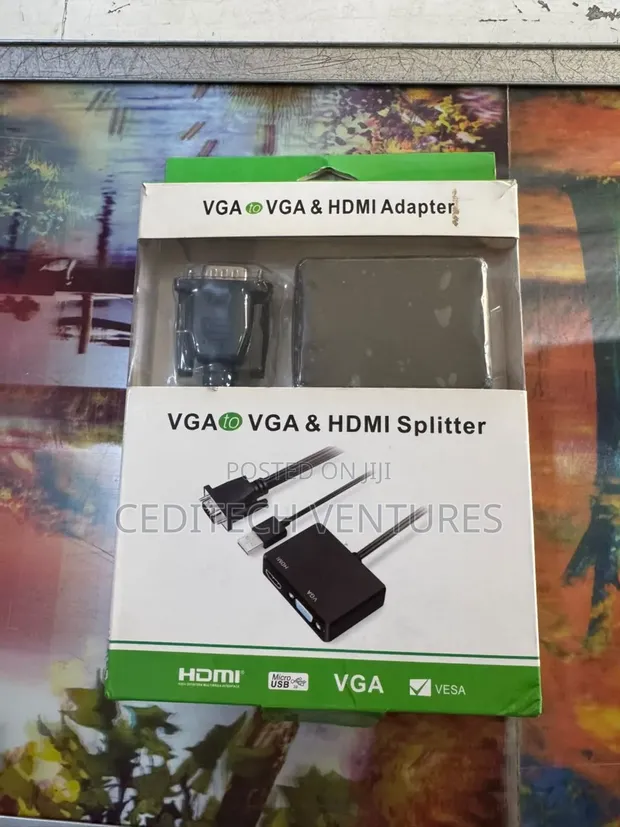 VGA to VGA/HDMI Adapter - 1