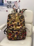 Streetwear Bape ABC Camo Backpack / School Bag - 2
