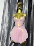 Women's Sexy Lingerie Set with Panty - 2