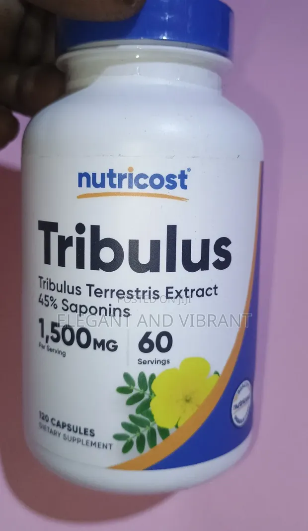 Nutricost Tribulus Terrestris Extract 1500mg, 120 Capsules - 1