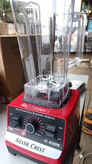 Silver Crest Blender - Red