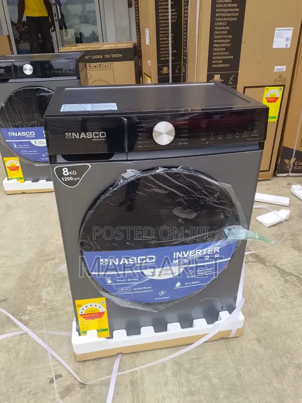 Nasco 8 Kg Fully Automatic Washing Machine - 1