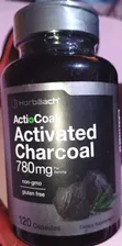 Activated Charcoal 780mg, 120 Capsules - 2