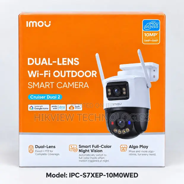 IMOU Cruiser Dual 2 10MP Outdoor Wi-Fi Security Camera - 1