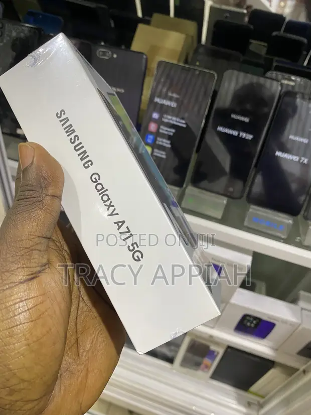 New Samsung Galaxy A71 5G 128GB Black - 1