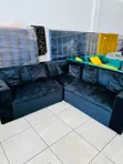 L-Shaped Sofa with Cup Holders - Brand New - 2