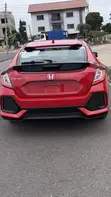 2018 Honda Civic EX Hatchback Red - 3
