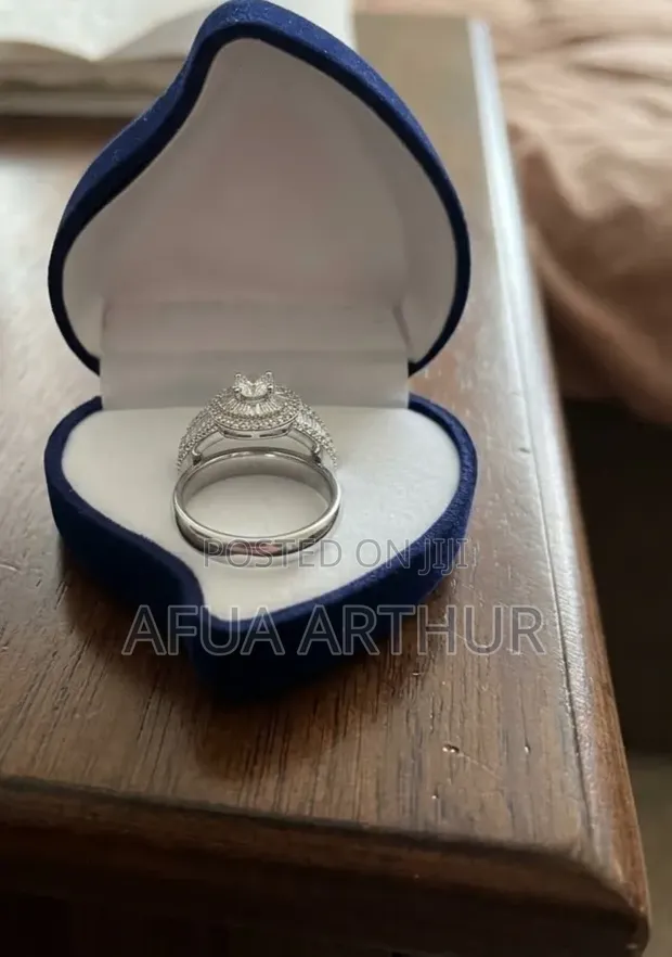 Wedding Ring Set - Silver - 1