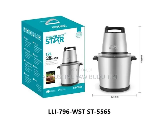 Winning Star 12L Food Processor ST-5565 - 1