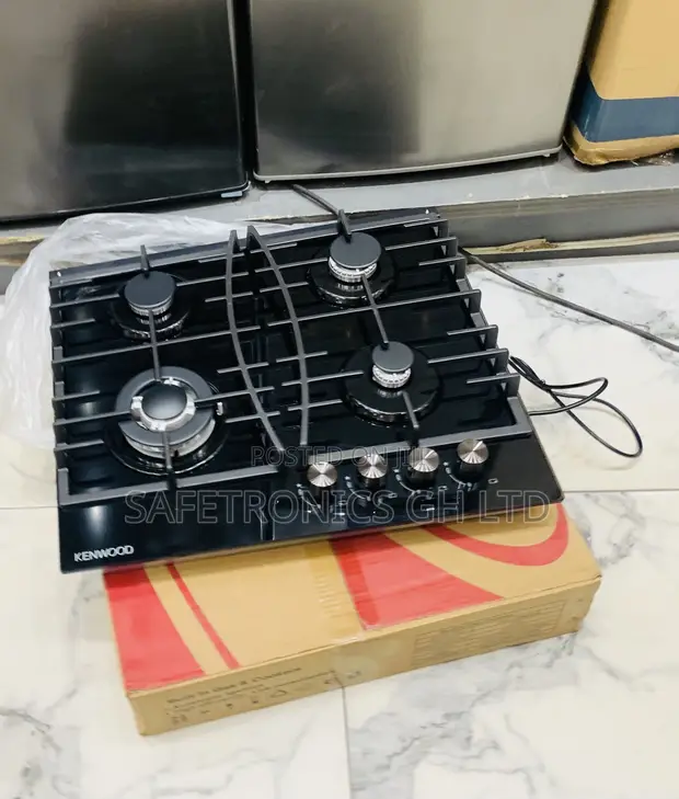 Kenwood 60cm 4 Gas Hob - Built-In Glass - 1