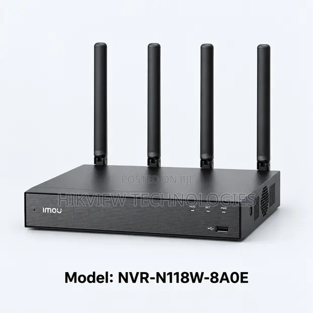 Imou N118W 10-Channel 4K Wi-Fi & PoE NVR - 1