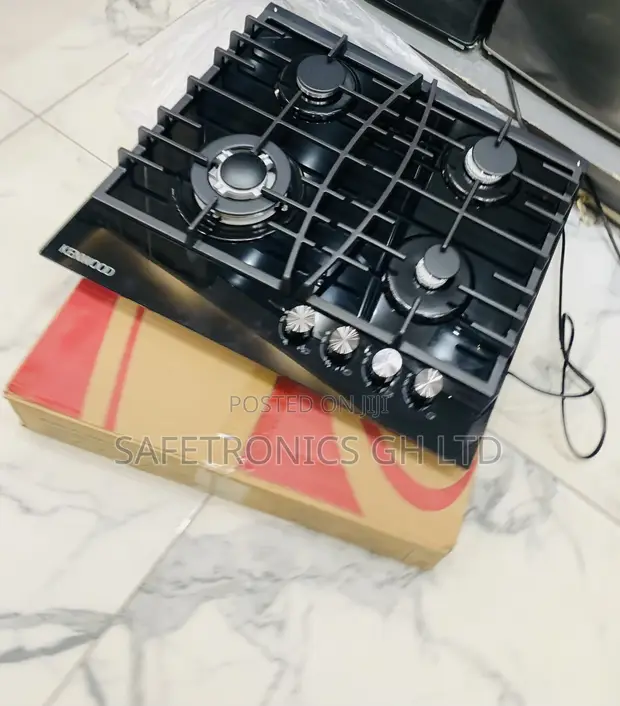 Exclusive Black Kenwood 60cm 4 Gas Hob - 1