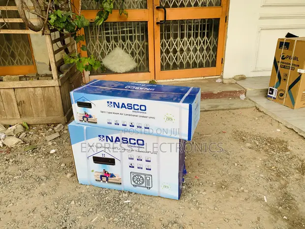 Nasco 1.5HP Black Split Air Conditioner (NAS-J12-V1B) - 1