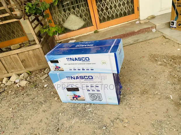 Nasco 1.5HP Black Split Air Conditioner (NAS-J12-V1B) - 1