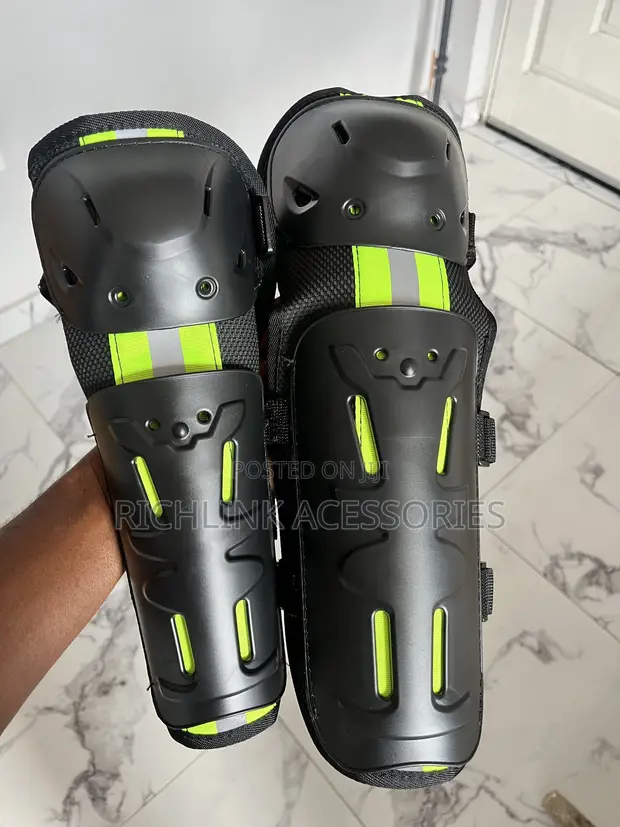 Riders Knee & Elbow Protective Shin Guards - 1