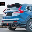 Black Rear Bumper Diffuser LED Brake Light for Honda CR-V (2023-2026) - 1