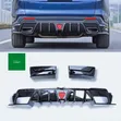 Black Rear Bumper Diffuser LED Brake Light for Honda CR-V (2023-2026) - 3