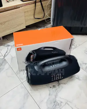 JBL Boombox 4 Bluetooth Speaker (Black)