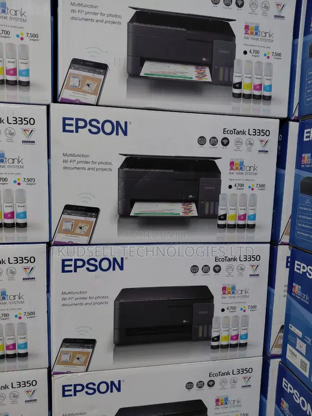 Epson EcoTank L3350 A4 Multifunction Wi-Fi Printer - 1