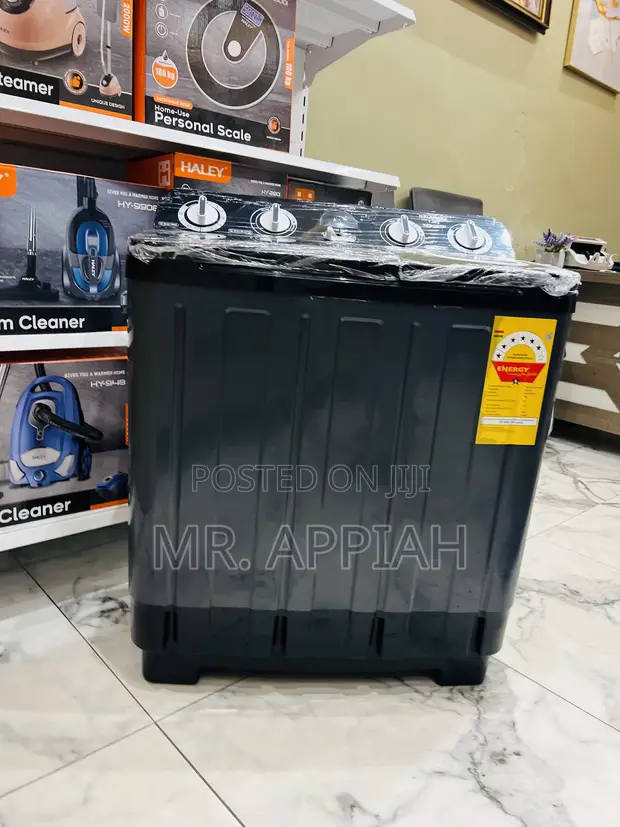 Classic Nasco 7kg Spin Dry Electric Washing Machine (Dark Grey) - 1