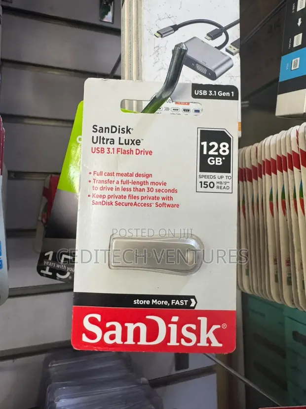 128GB Sandisk USB 3.1 Pendrive - 1