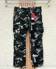 Camo Cargo Trousers - Black/Grey/White Splatter - 3