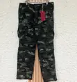 Camo Cargo Trousers - Black/Grey/White Splatter - 5