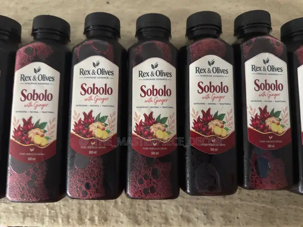 500ml Fruity Sobolo Pack of 5 (Pineapple Ginger & Ginger) - 1