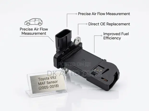 Toyota Vitz Mass Air Flow (MAF) Sensor (2005-2018) - 1
